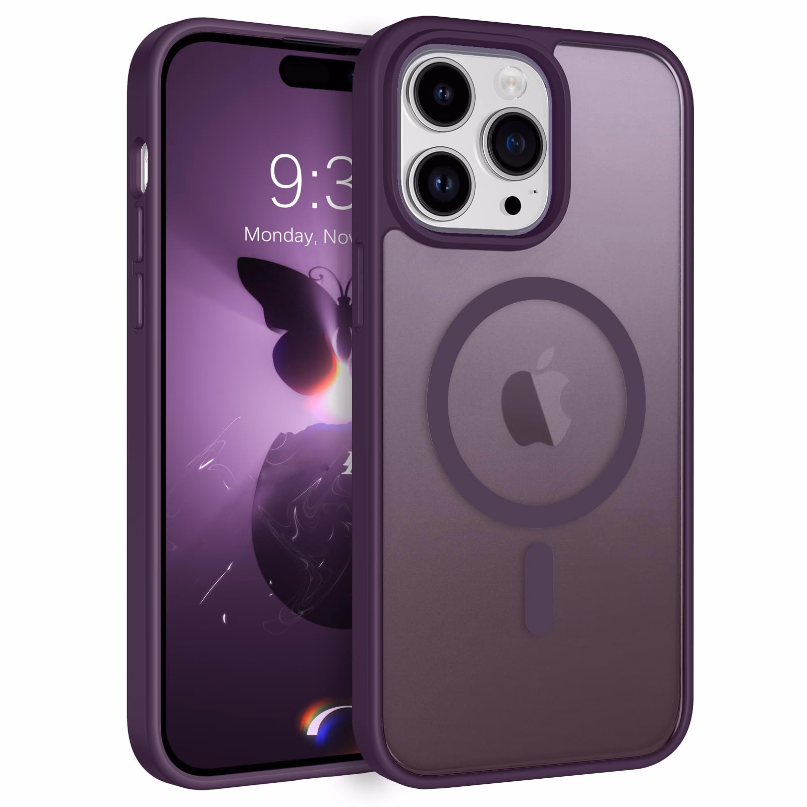 iPhone 15/14/13 - Smoke MagSafe - Deep Purple