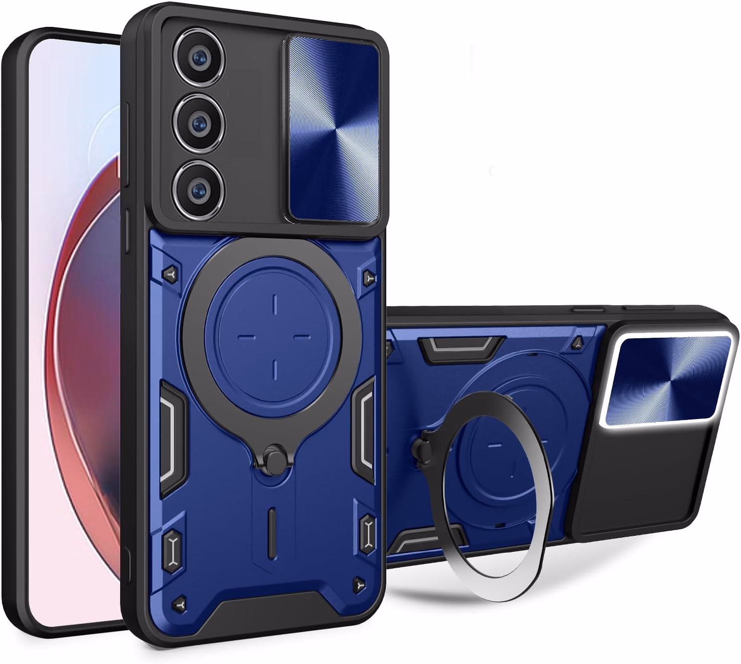 Samsung S23FE - Slide Armor w/ MagSafe - Navy Blue