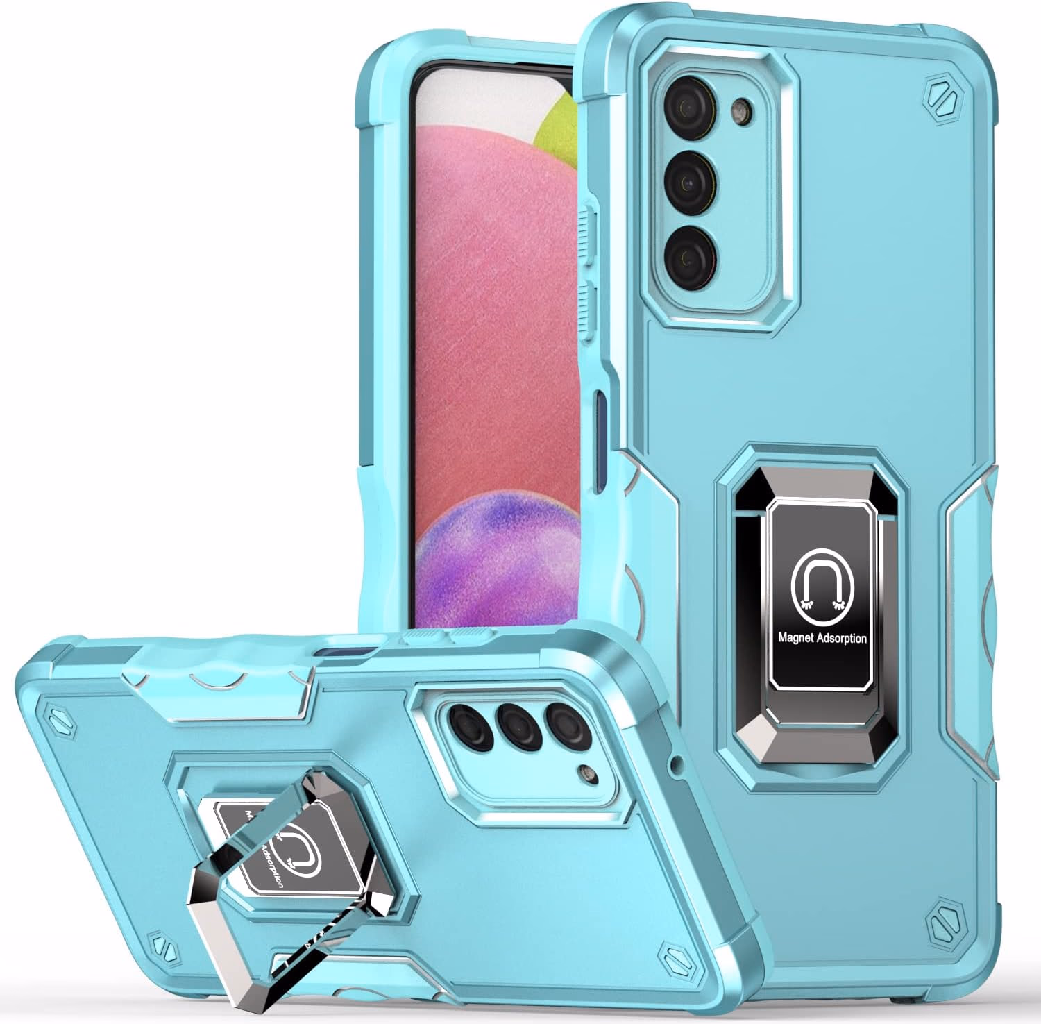 Samsung S23FE - Optimus Case with Lens - Light Blue