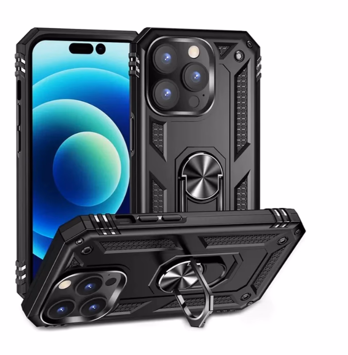 iPhone 7/8/SE/SE2 - Army Ring - Black