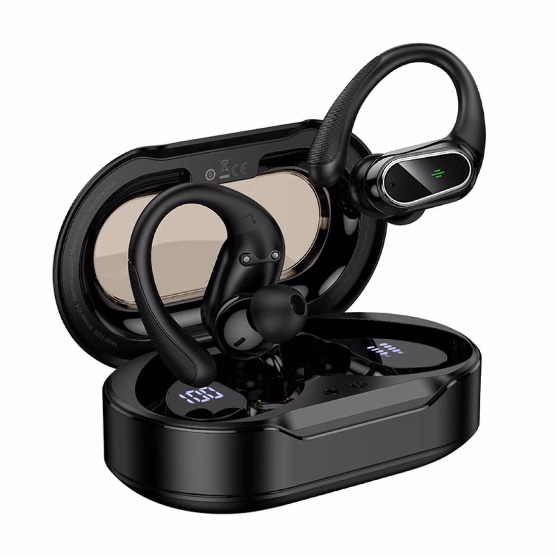 HOCO Wireless Earbuds - EQ29 Rhyme Bluetooth Headset - White