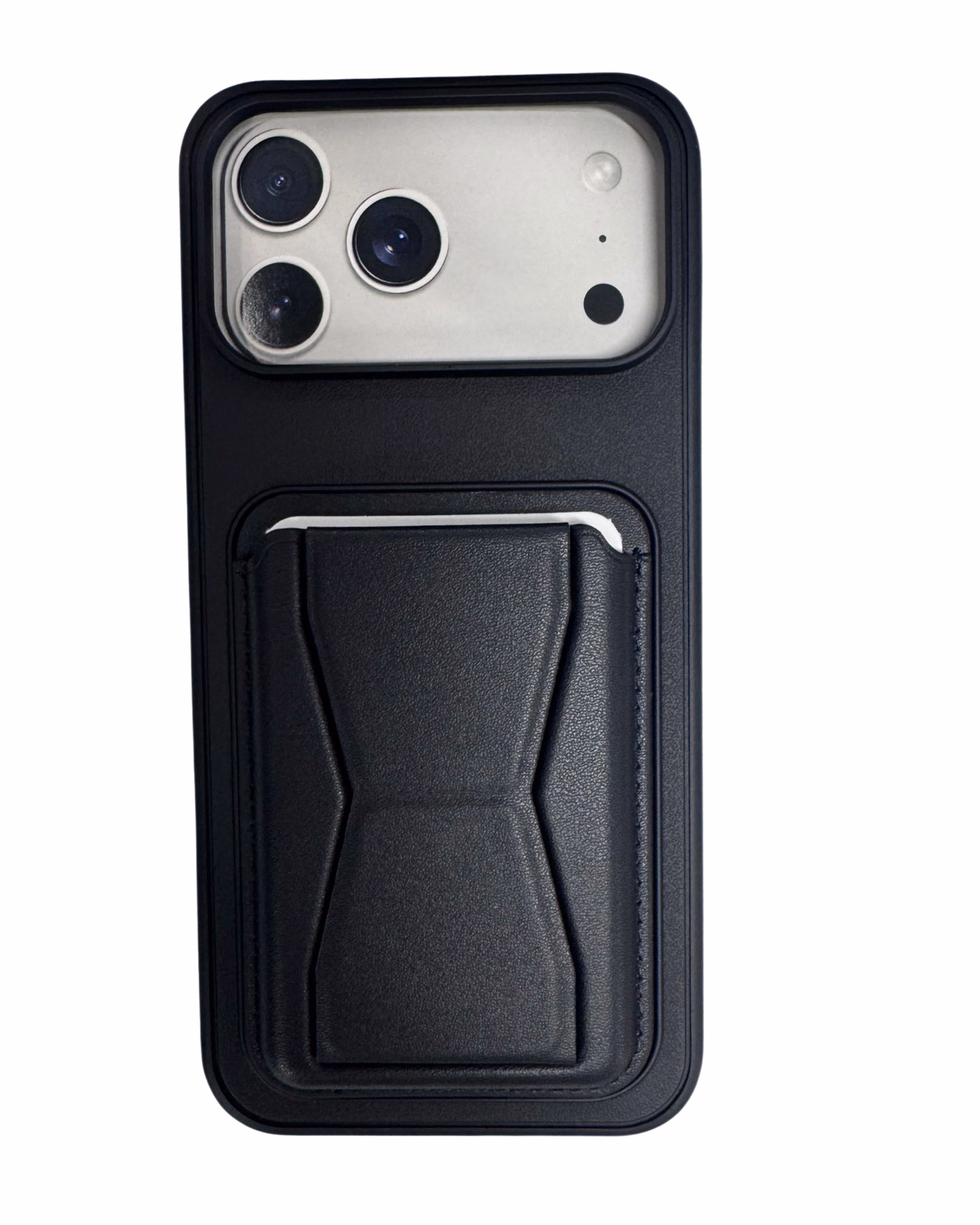 iPhone 17 Pro - GeoCard Stand Case - Black