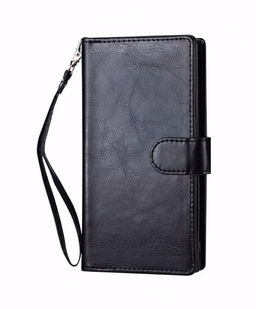 9 Card Wallet Case - Apple iPhone 15 - BLACK