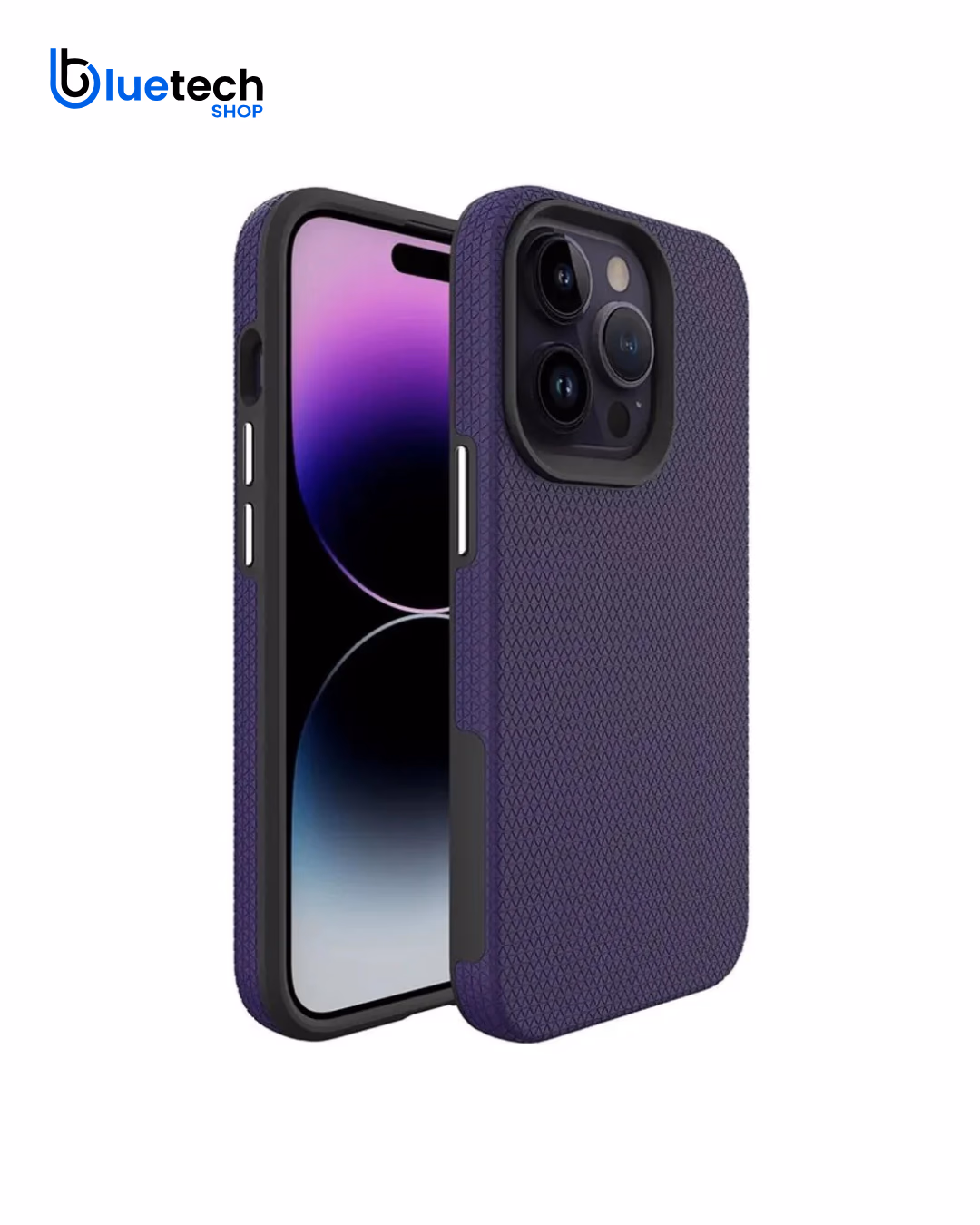 iPhone 15 Pro Max - Dotted Case - Purple