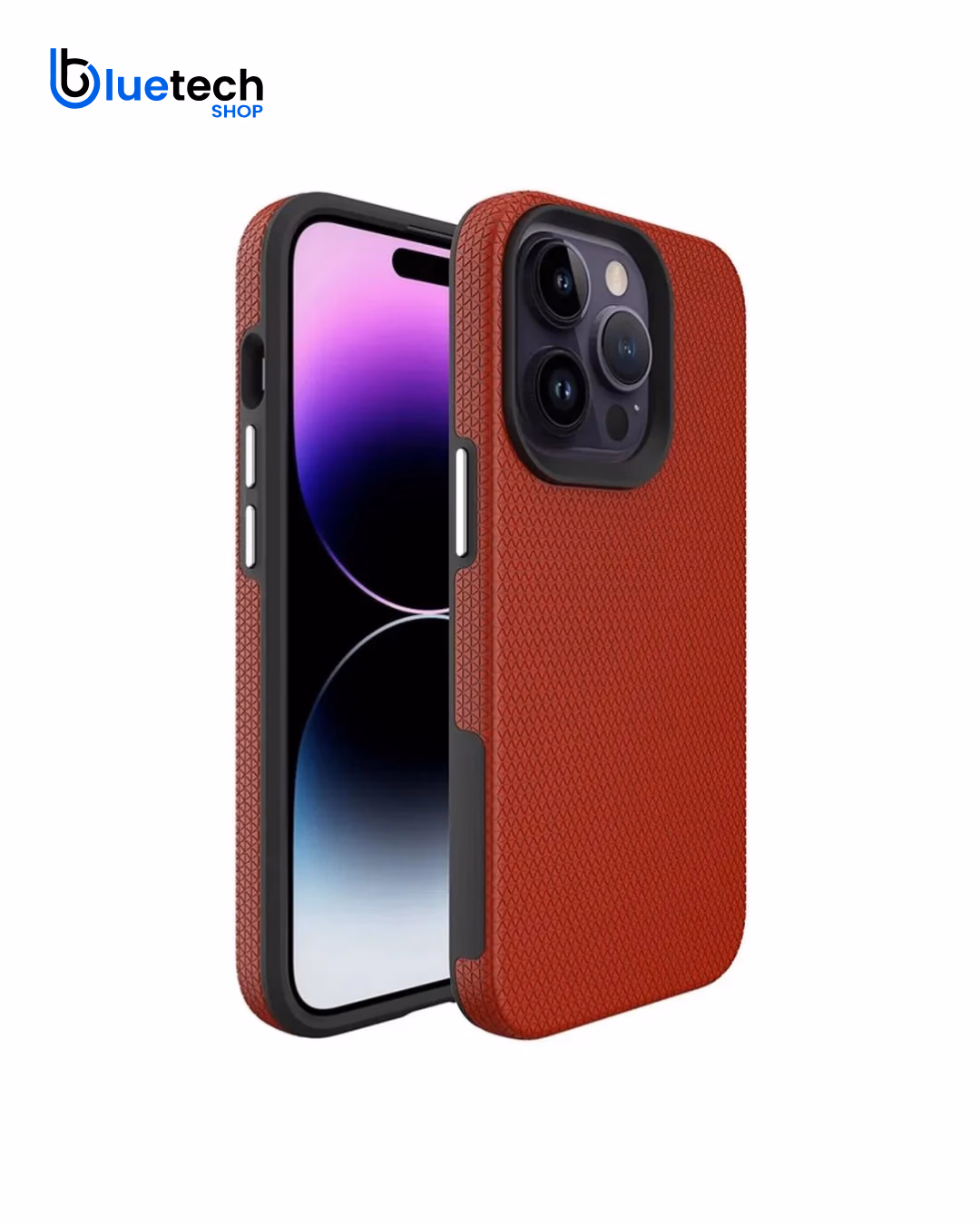 iPhone 14 Pro Max - Dotted Case - Red
