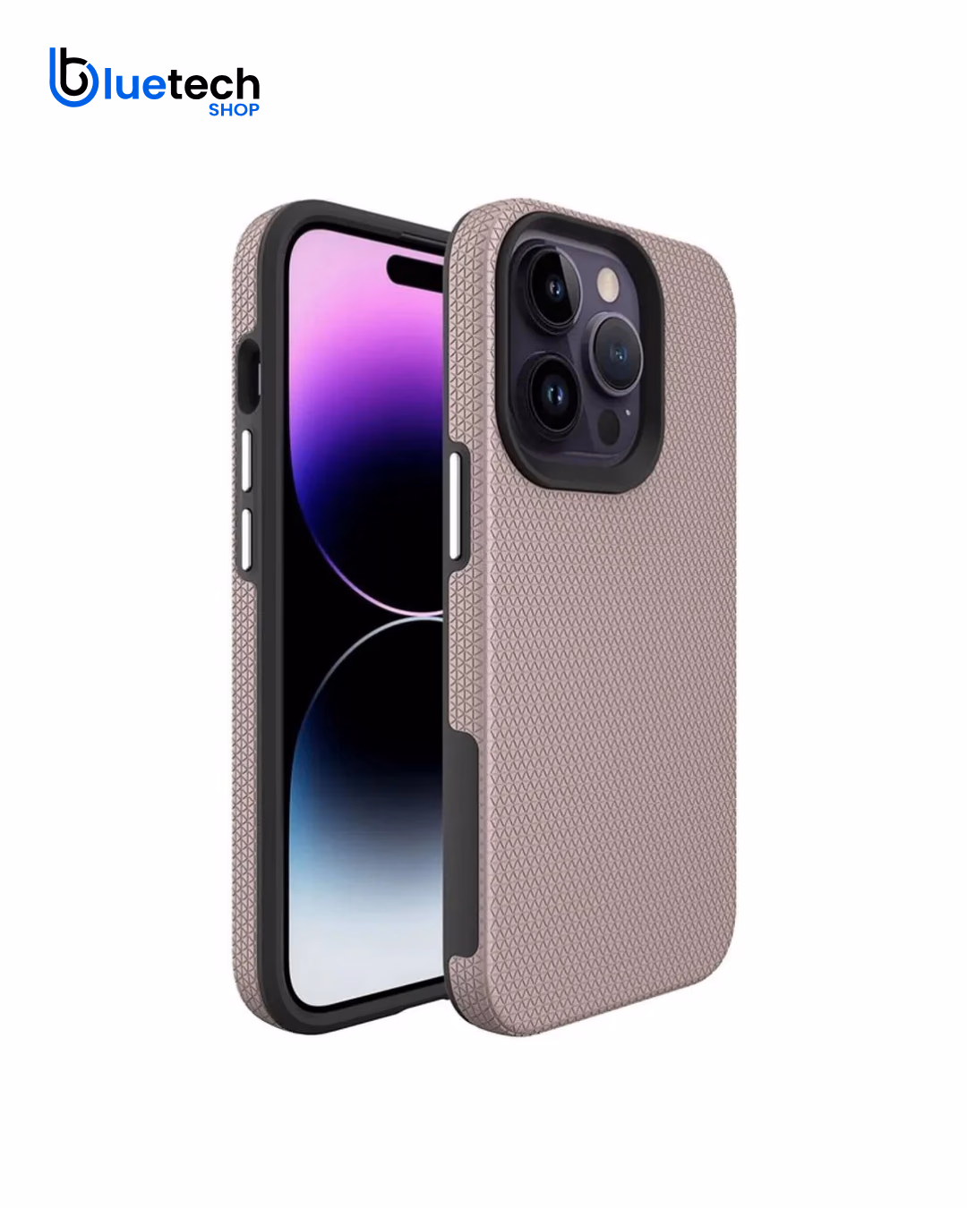 iPhone 15 Pro Max - Dotted Case - Rose Gold