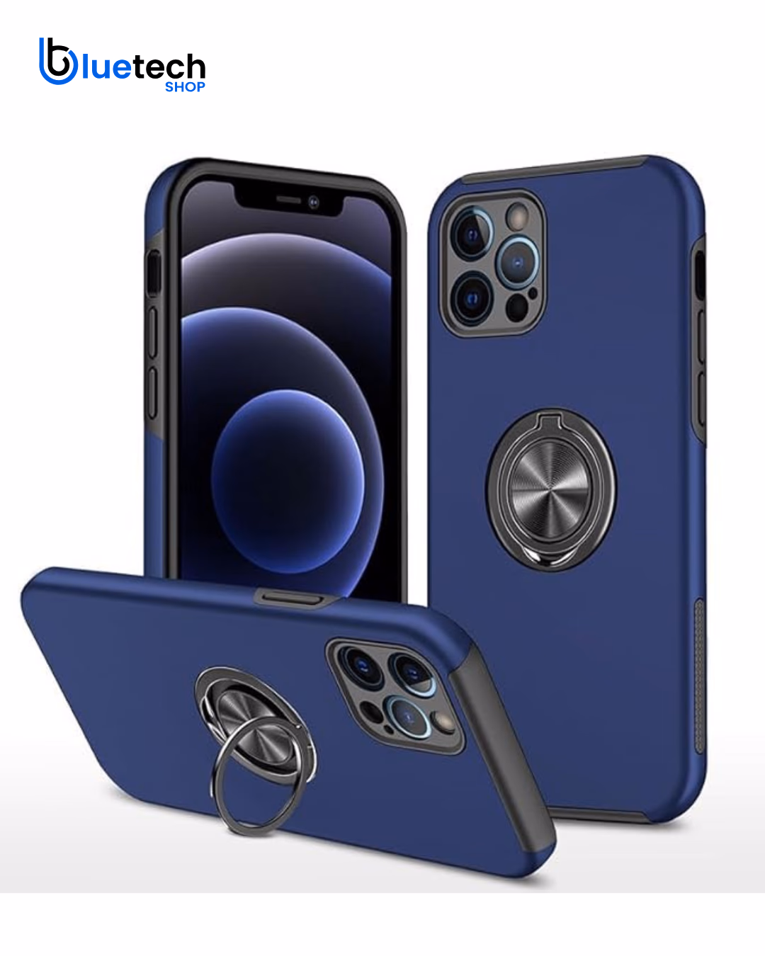 iPhone 15 Pro  - Invisible Ring - Navy Blue