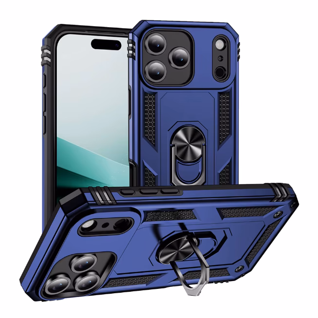 iPhone 7/8/SE/SE2 - Army Ring - Navy Blue