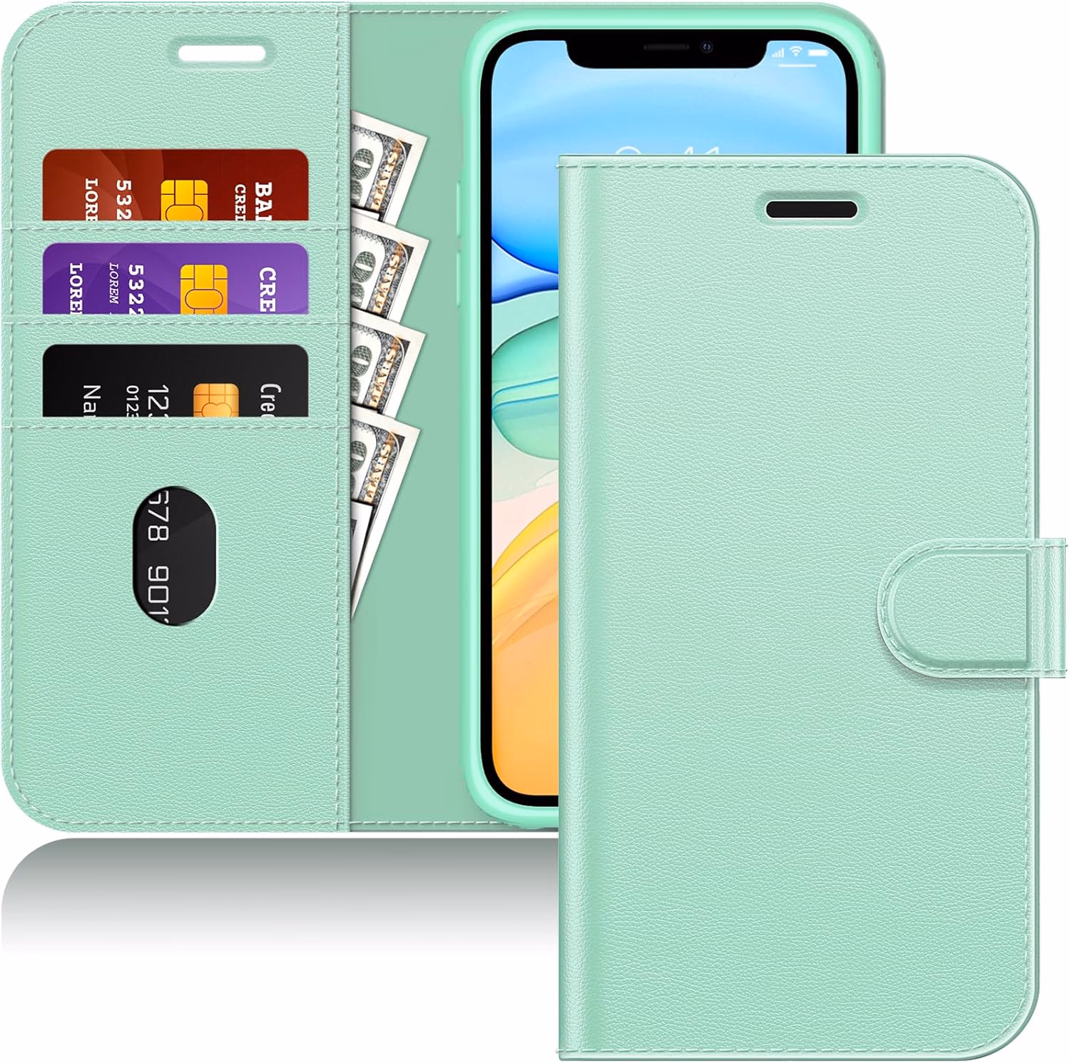 Samsung S25 Ultra - Classic Leather Wallet - Teal
