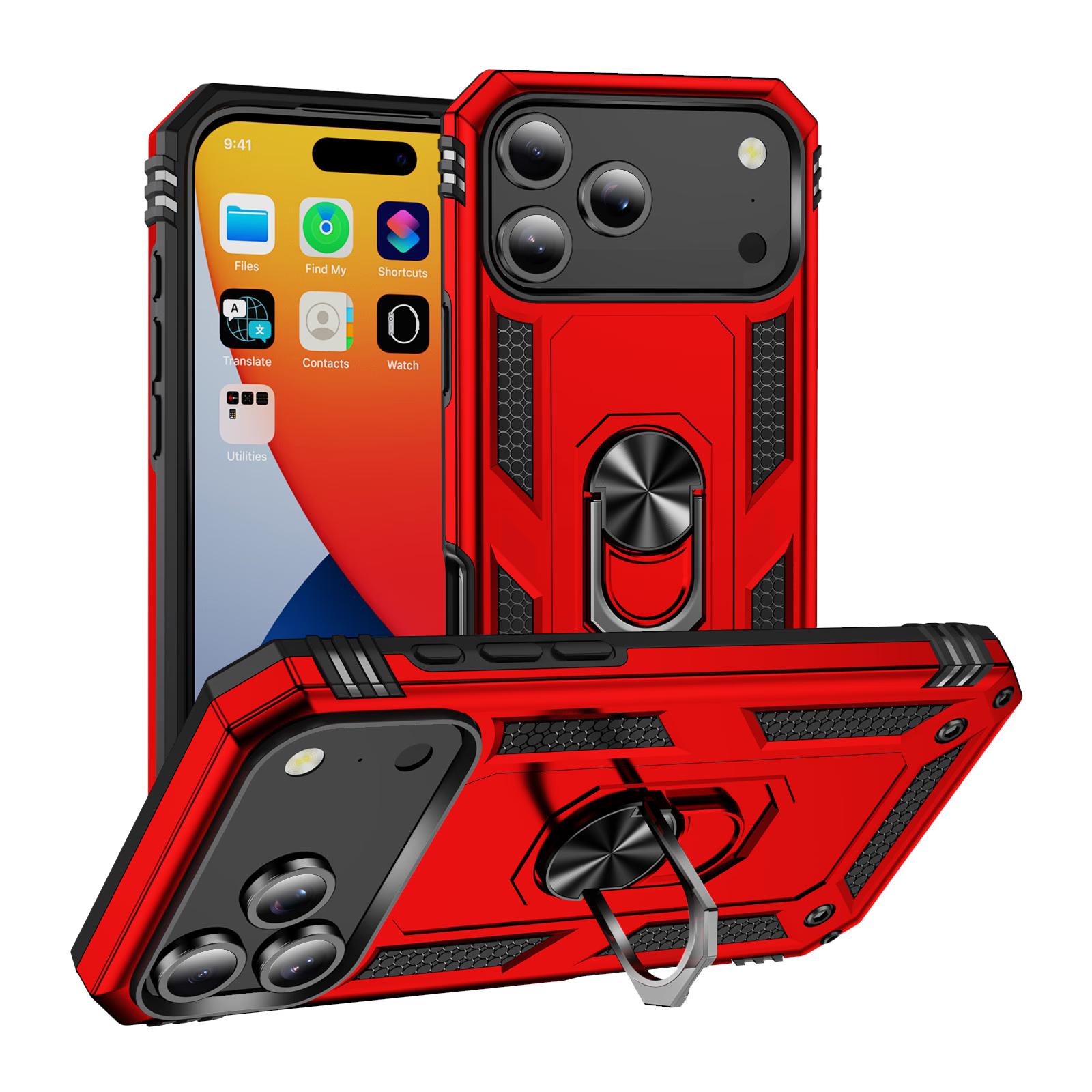 iPhone 17 Pro - Army Ring - Red