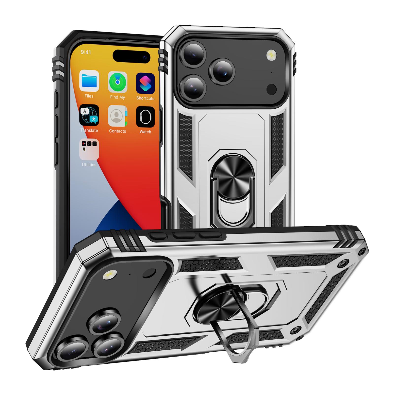 iPhone 17 Pro - Army Ring - Silver