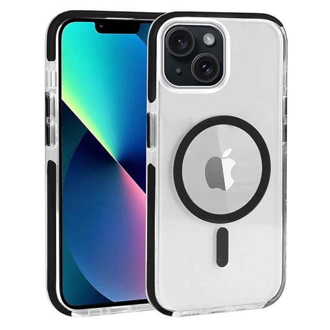iPhone 15 Plus - Metallic Armor w/ MagSafe - Black