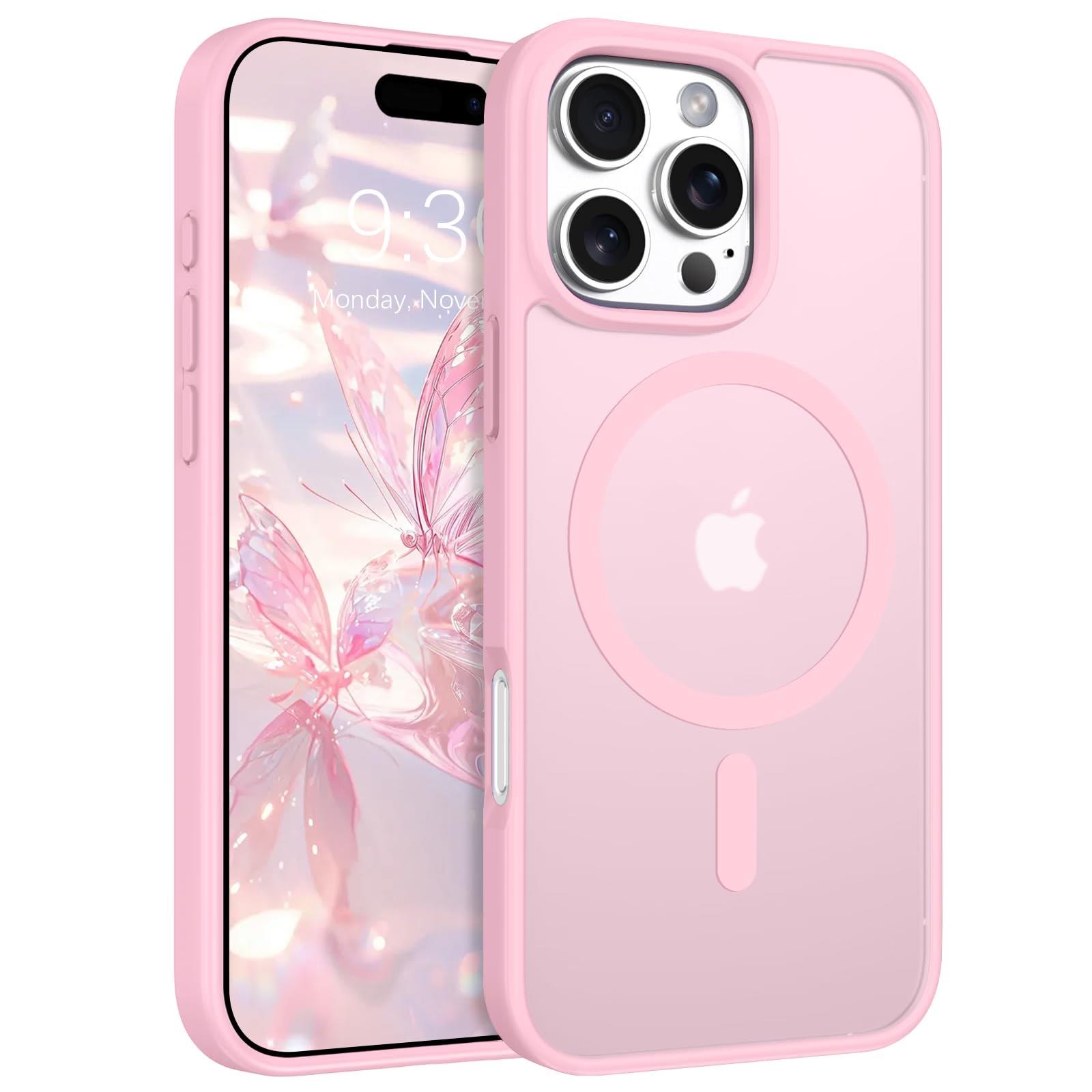 iPhone 15 Pro - Smoke MagSafe - Baby Pink