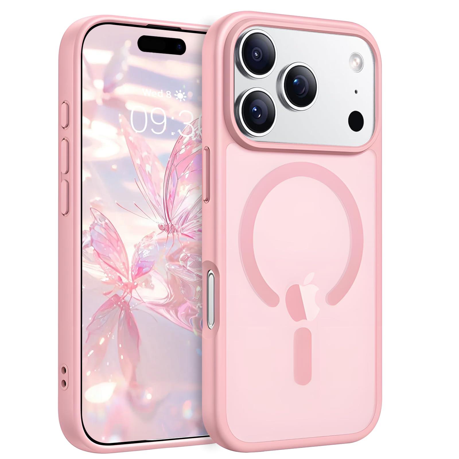 iPhone 17 Pro - Smoke MagSafe - Baby Pink