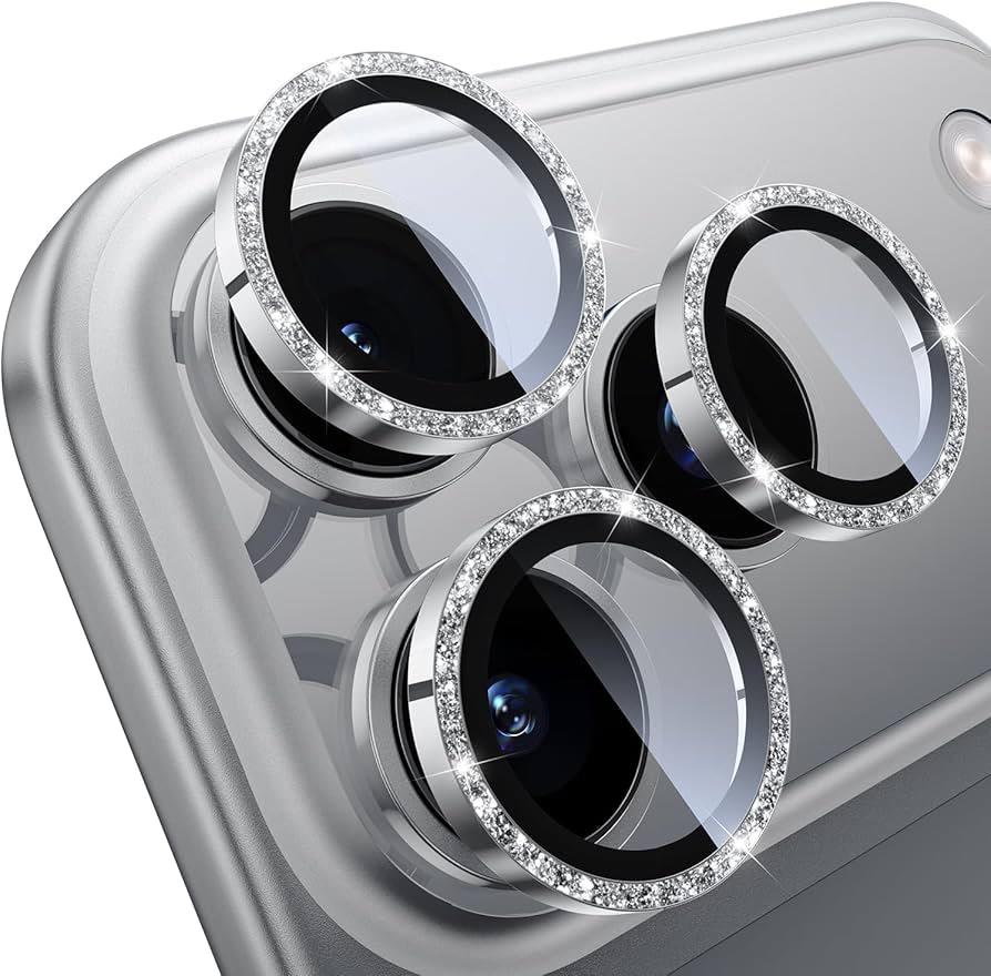 iPhone 17 Pro/iPhone 17 Pro Max - Sparkle Ring Camera - Gray