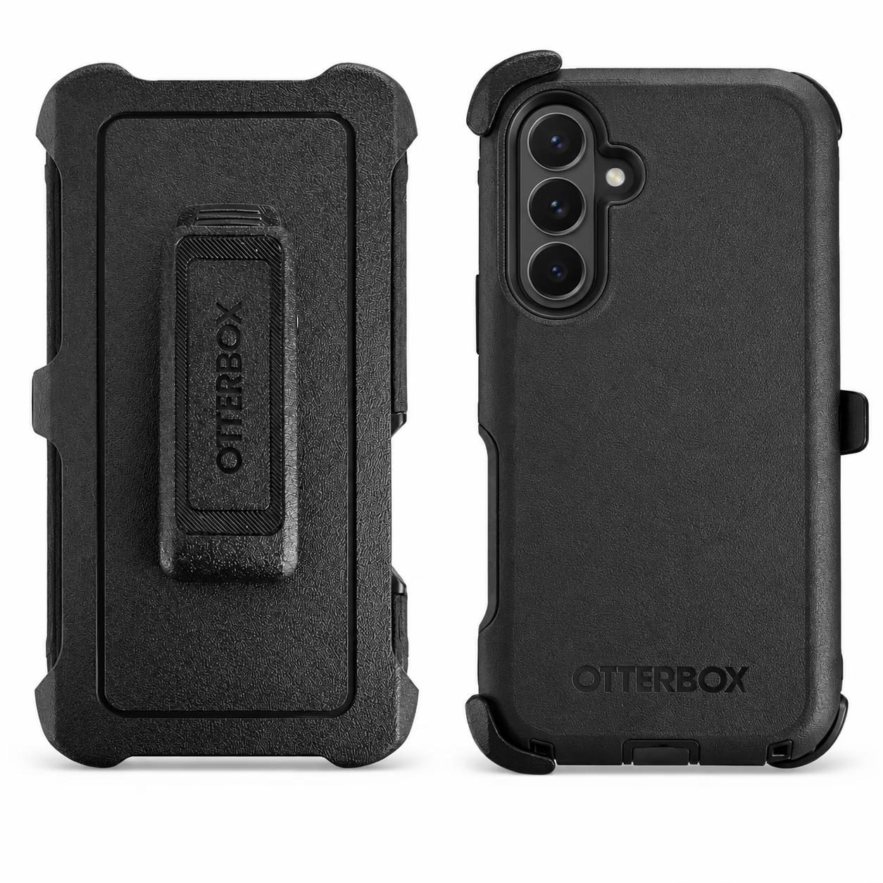 Samsung A57 - Defense Pro w/ Clip - Black