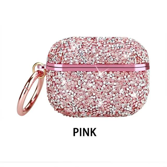 Airpod Pro 1/2 - Stone Diamond - Pink