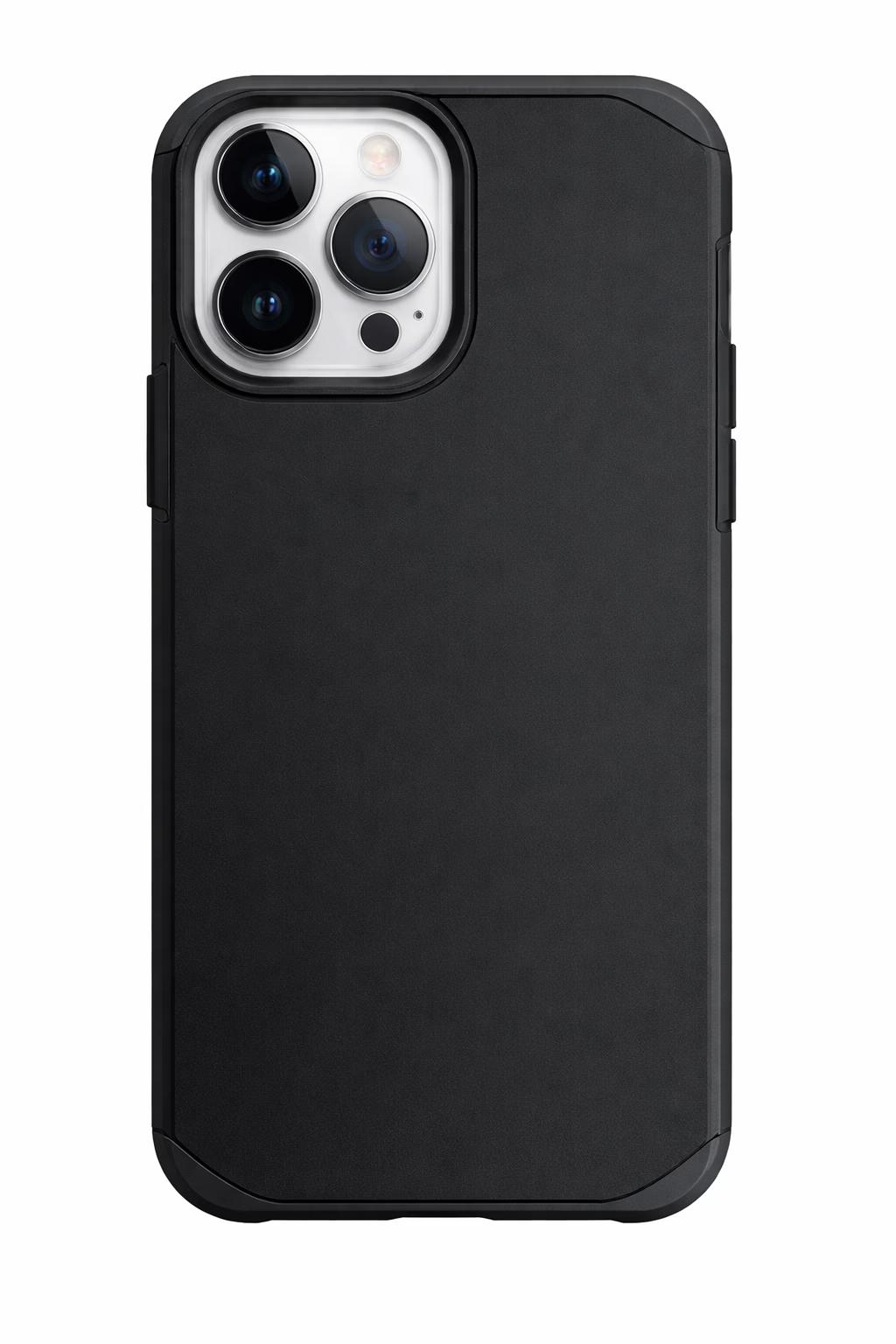 iPhone 13 Pro Max - Sleek Armor Case - Black