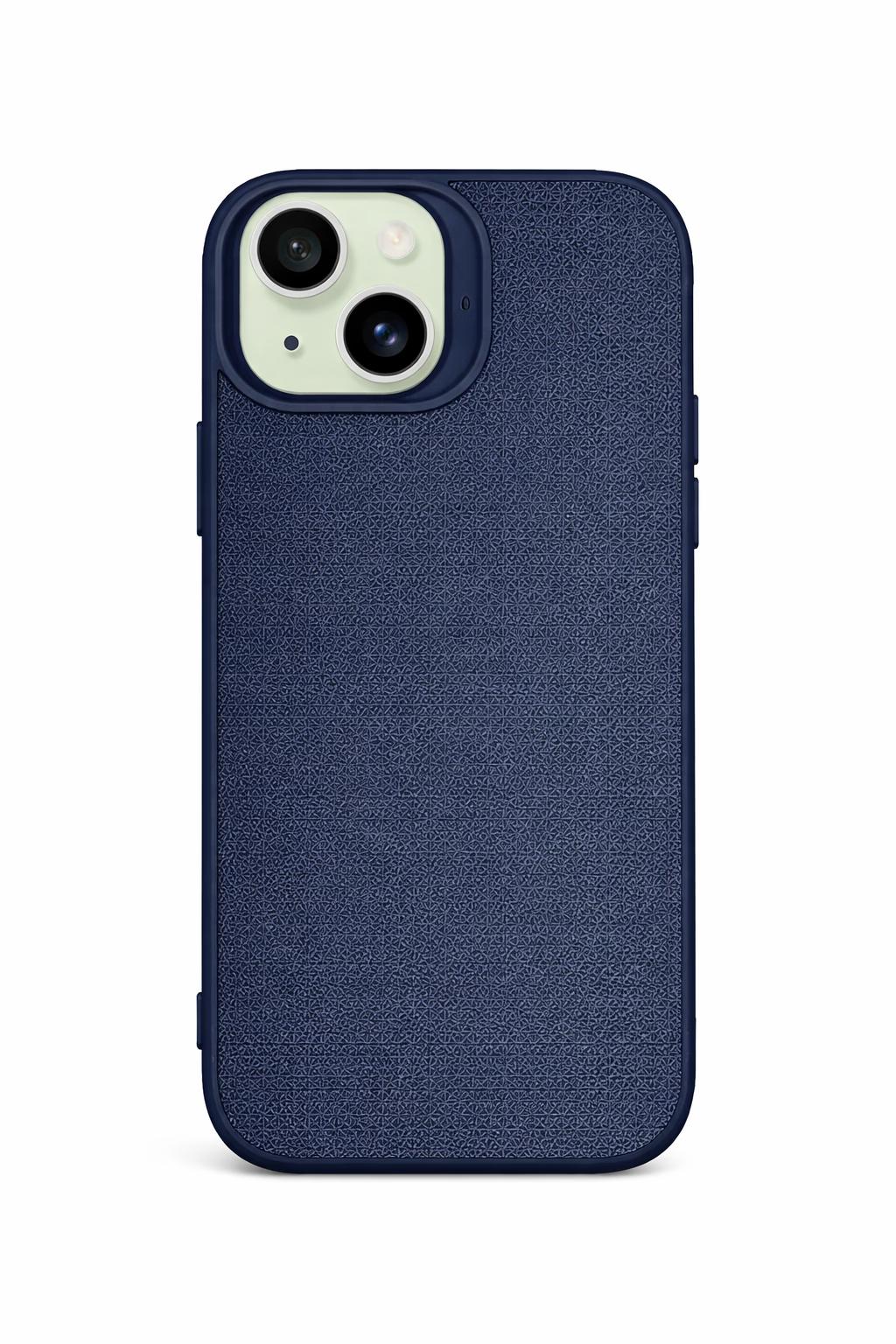 iPhone 15 - Dotted Case - Navy Blue