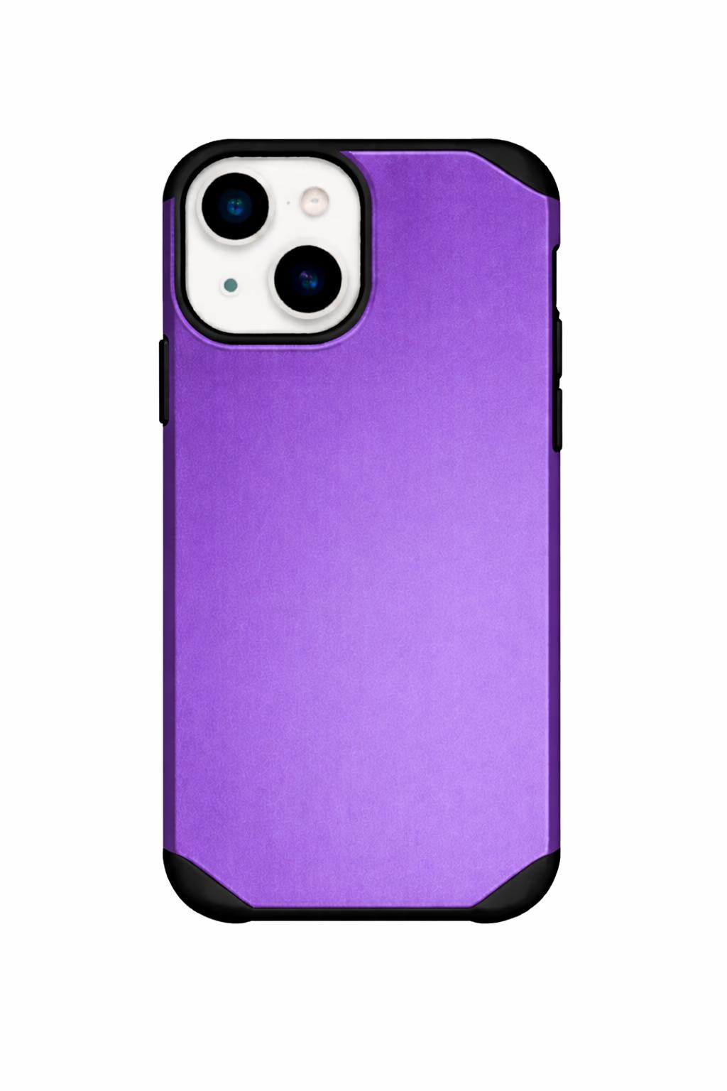 iPhone 15 - Sleek Armor Case - Purple