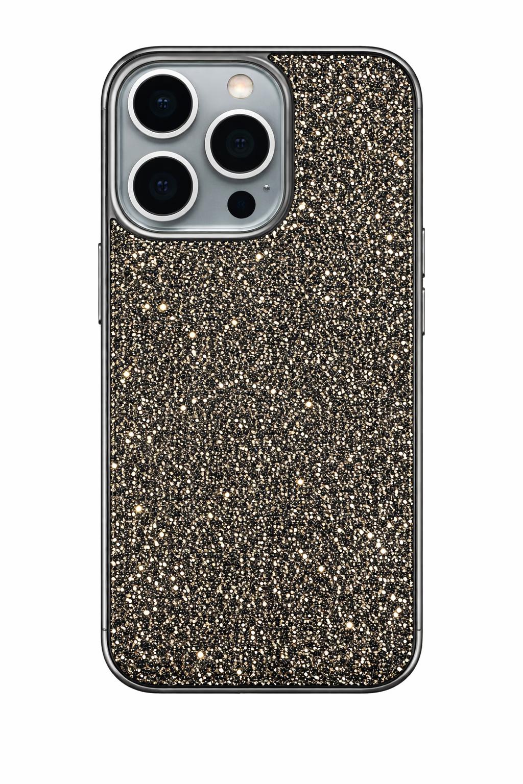 iPhone 15 Pro Max - Stone Diamond Case - Black