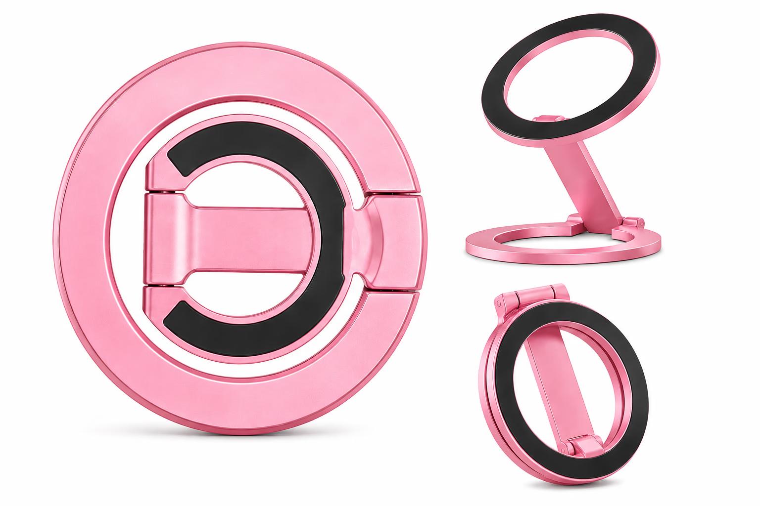 Magnetic Phone Ring Holder - Pink