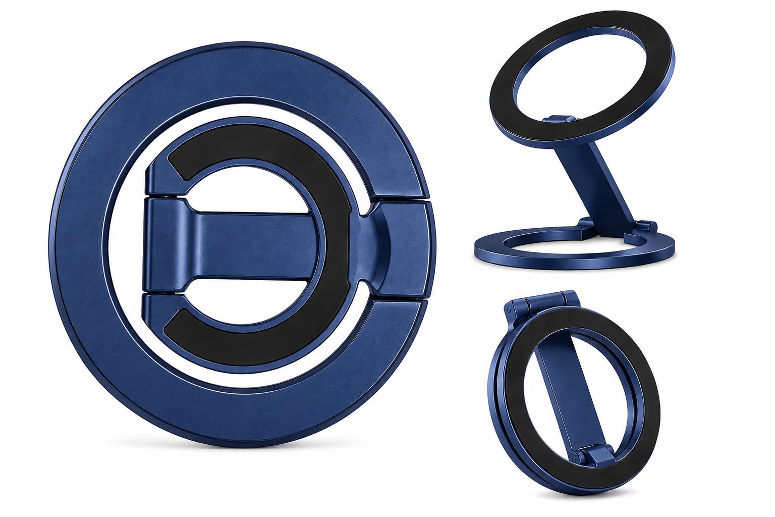 Magnetic Phone Ring Holder - Navy Blue