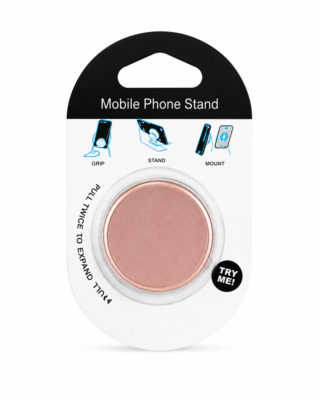 Magnetic Back Phone Holder -  Rose Gold