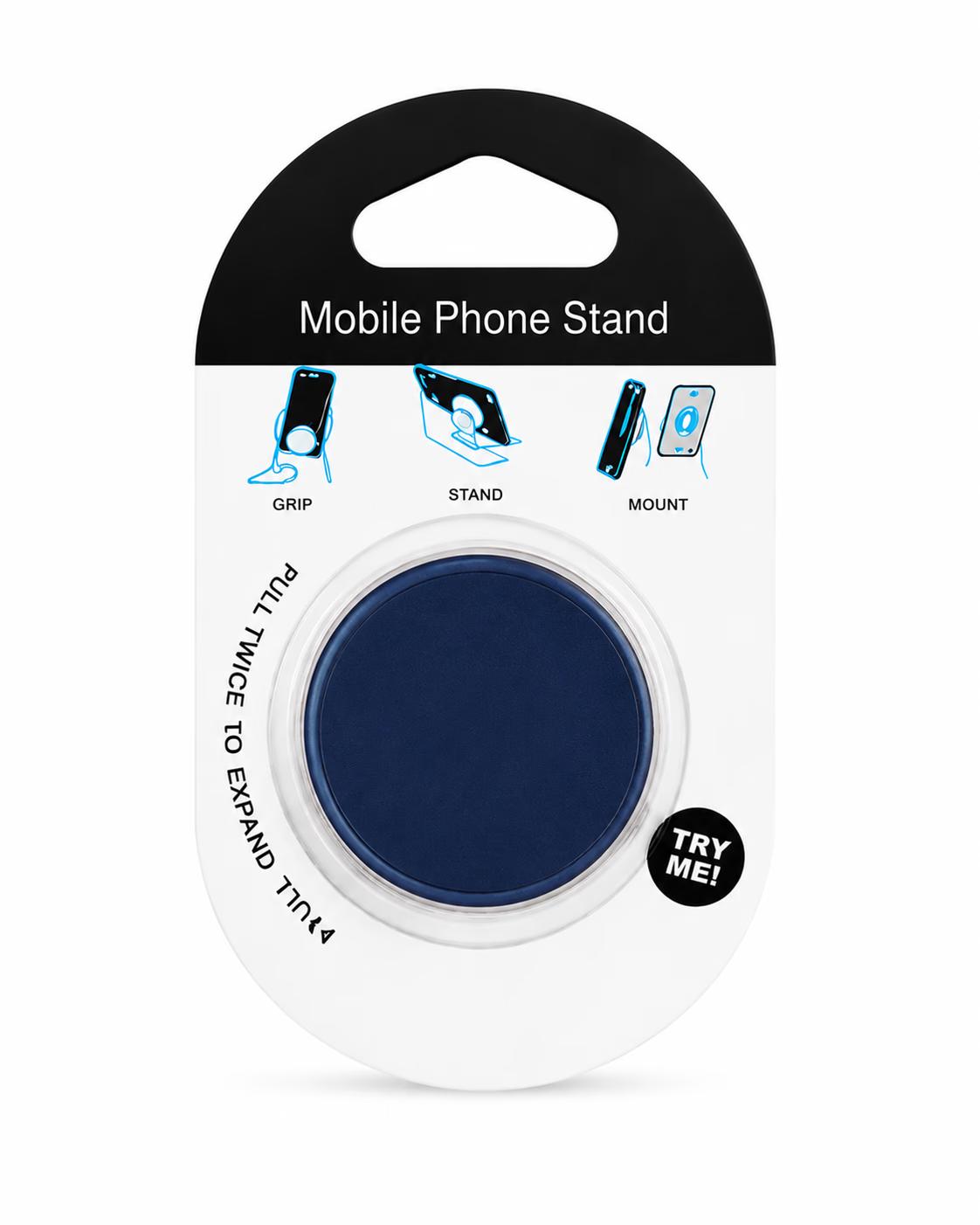 Magnetic Back Phone Holder -  Navy Blue