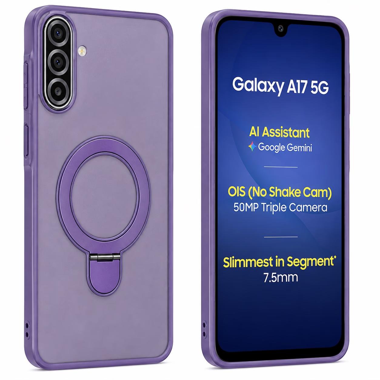 Samsung A17 - Frost MagStand - Purple