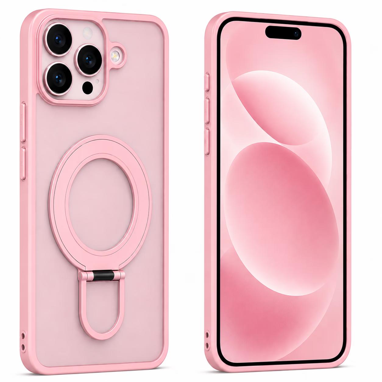 iPhone 15 Pro Max - Frost MagStand - Pink