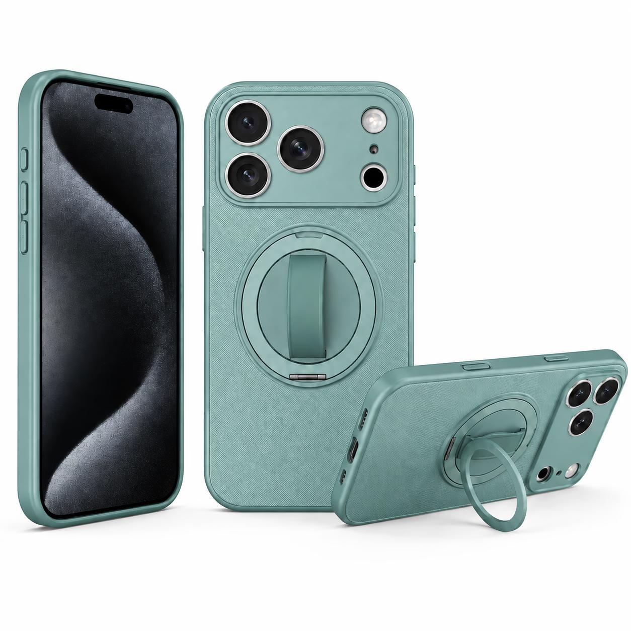 iPhone 18 Pro Max - 360 Armor MagStand - Teal