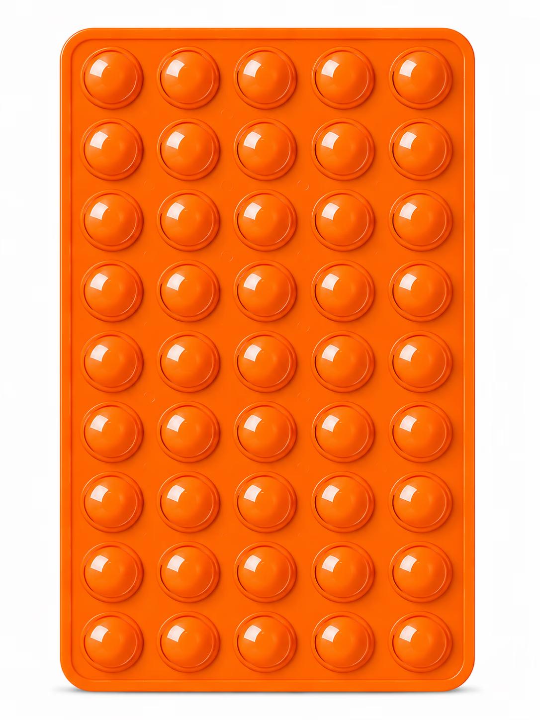 Suction Cup Grip - Multi-Surface Attachable - Orange