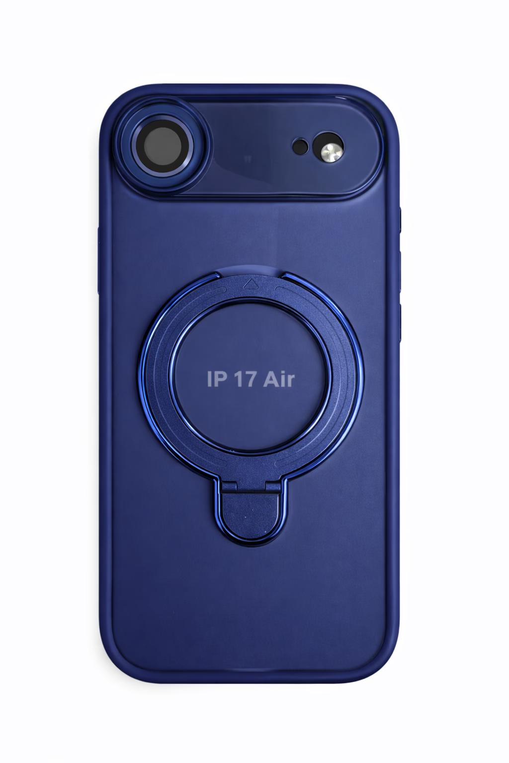 iPhone 17 Air - Shield MagStand w/ Lens - Navy Blue