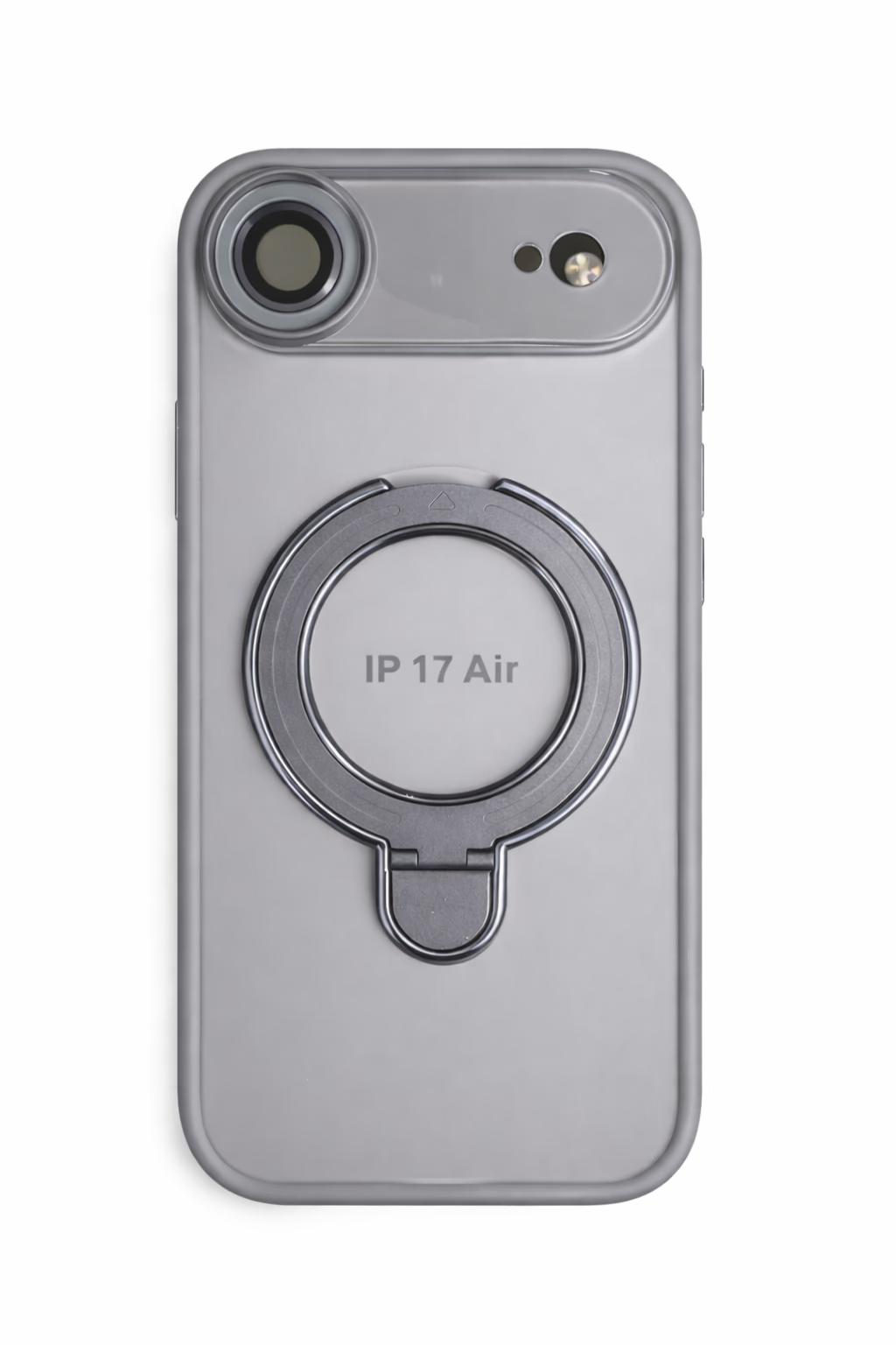 iPhone 17 Air - Shield MagStand w/ Lens - Grey