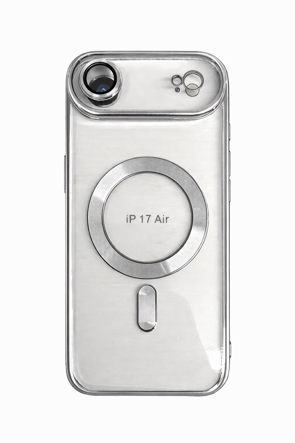 iPhone 17 Air - Chrome Magsafe + Lens - Silver