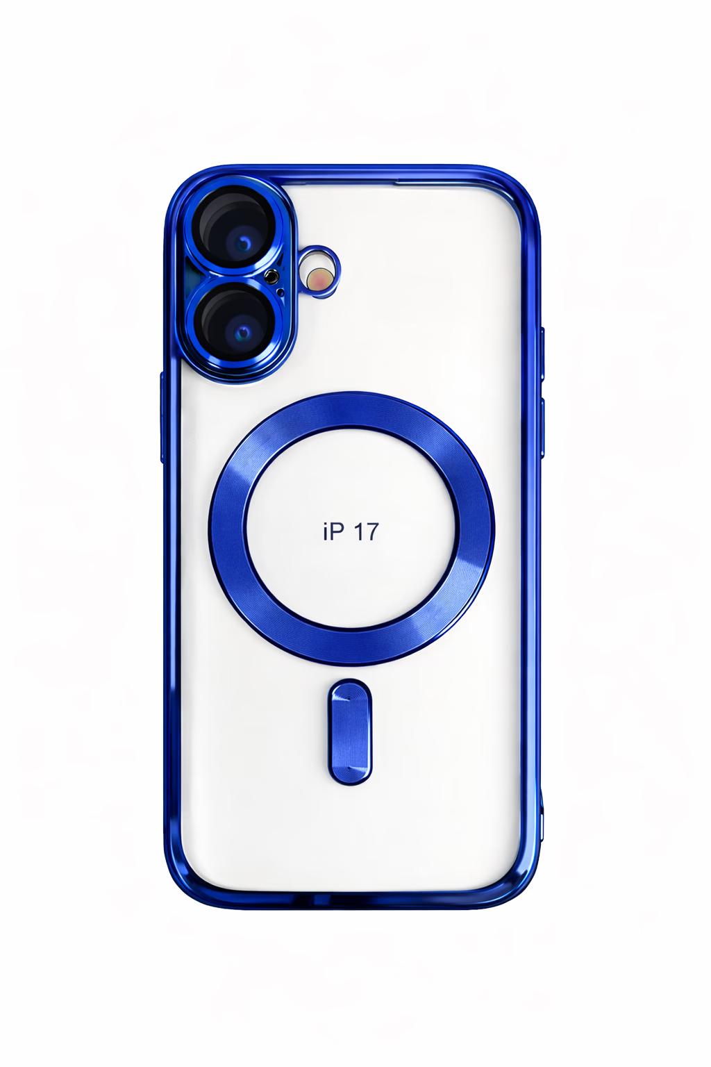 iPhone 17 - Chrome Magsafe + Lens Protection - Blue