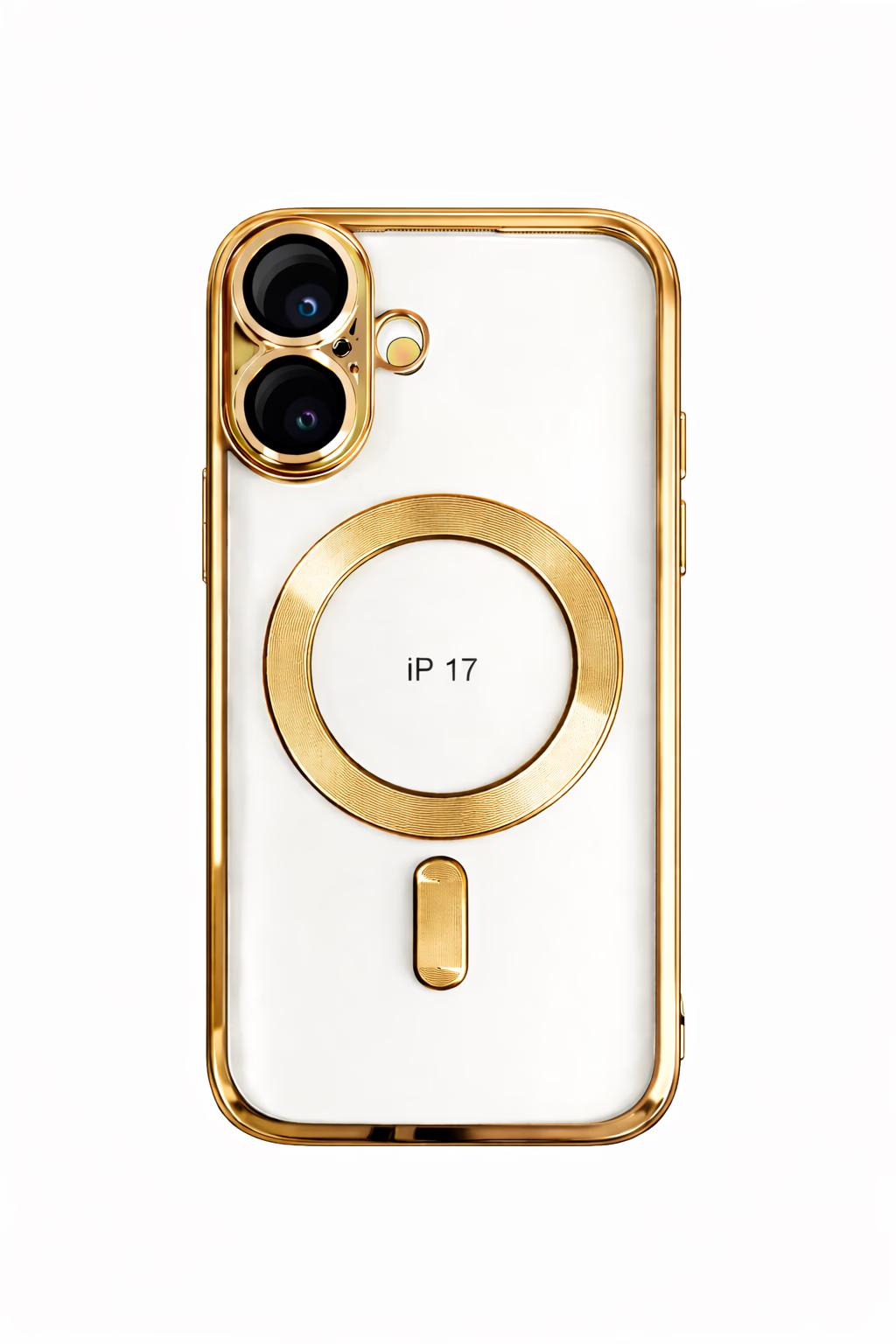 iPhone 17 - Chrome Magsafe + Lens Protection - Gold