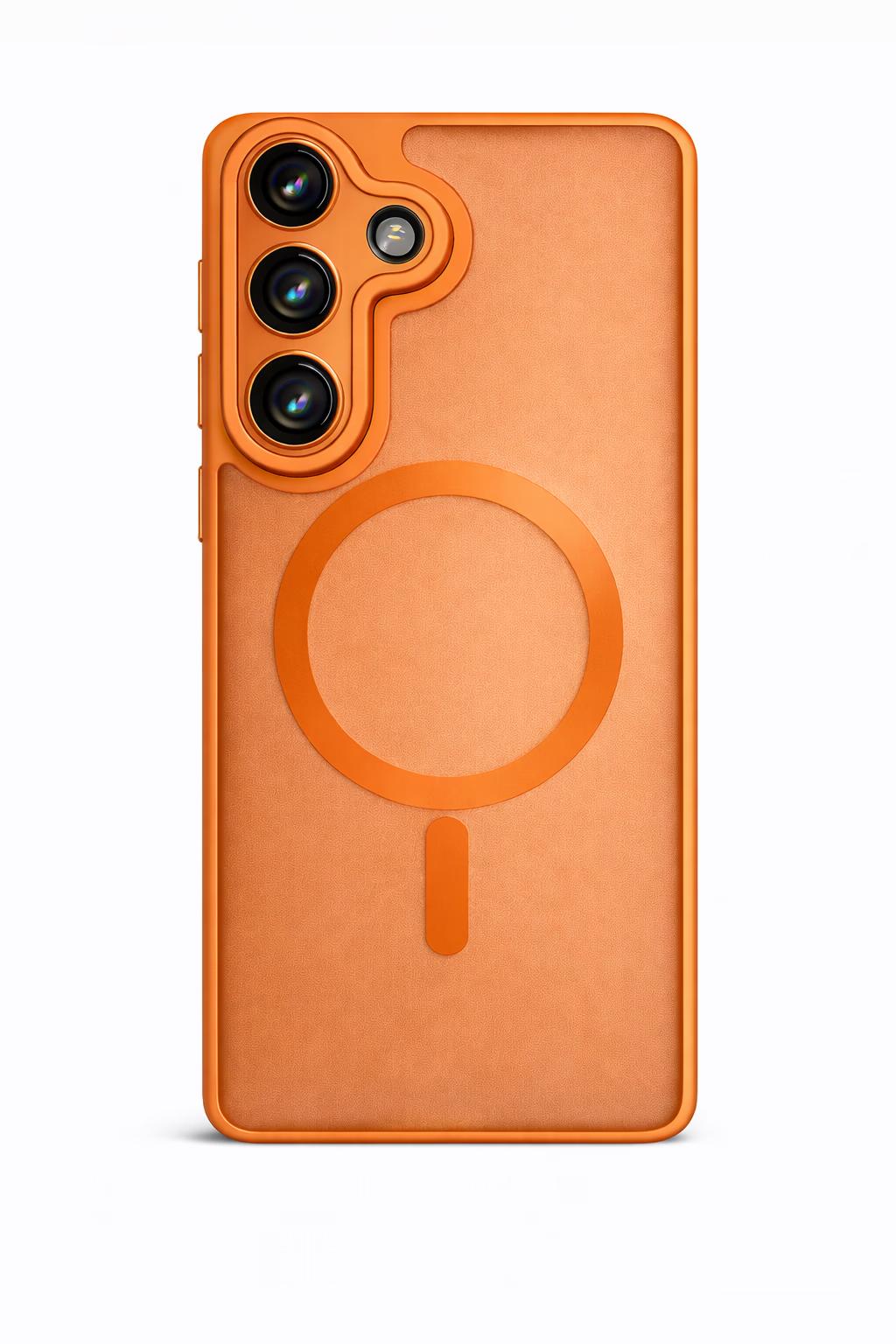 Samsung S26 - Smoke MagSafe - Orange