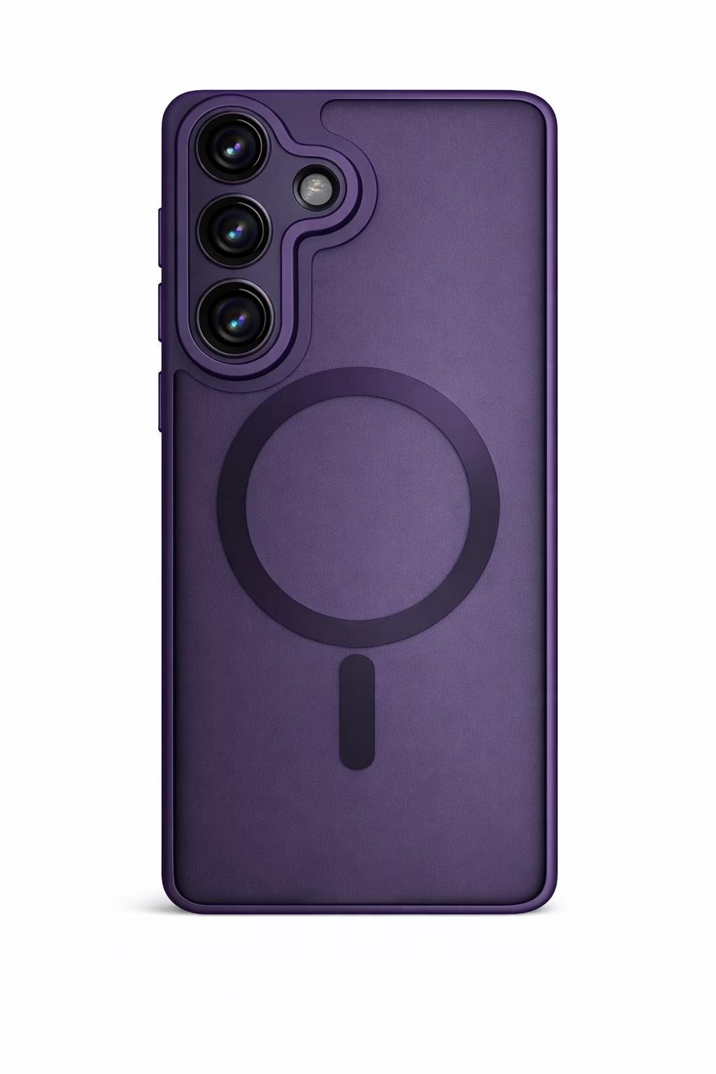 Samsung S26 - Smoke MagSafe - Deep Purple