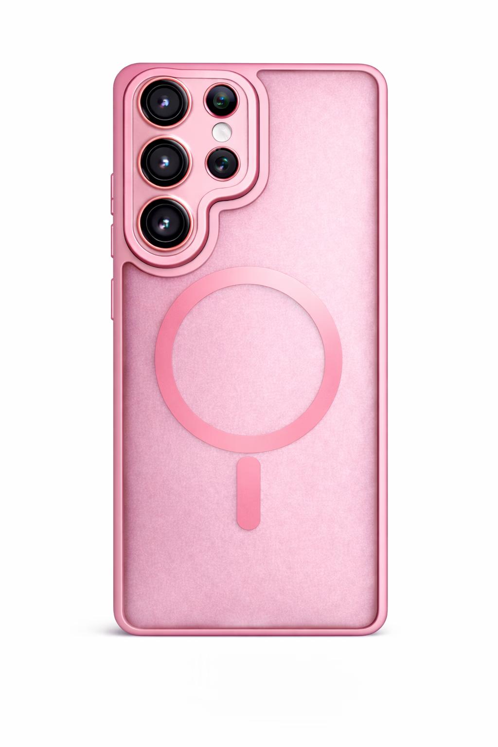 Samsung S26 Ultra - Smoke MagSafe - Baby Pink