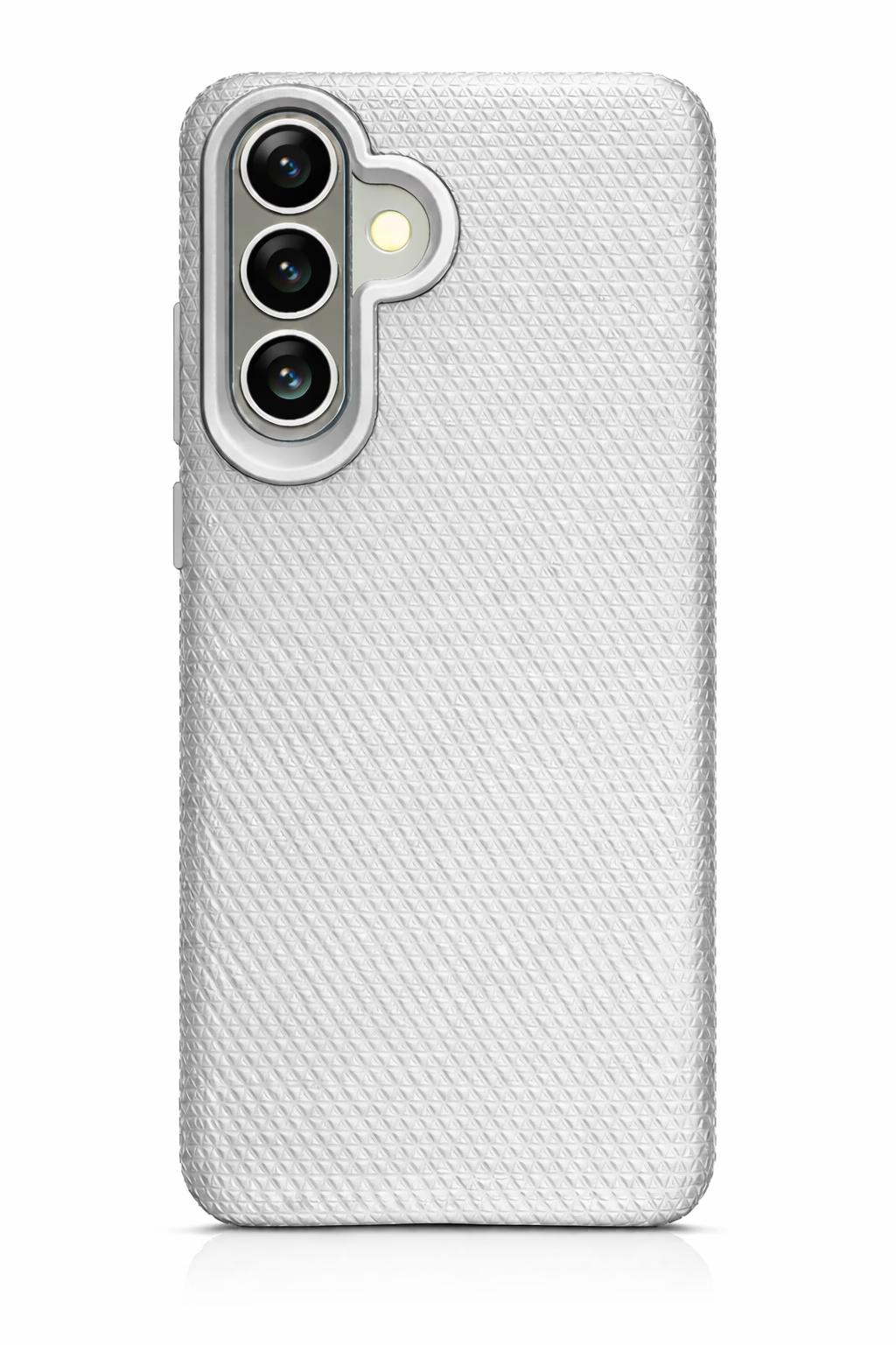 Samsung S26 - Dotted Case - Silver