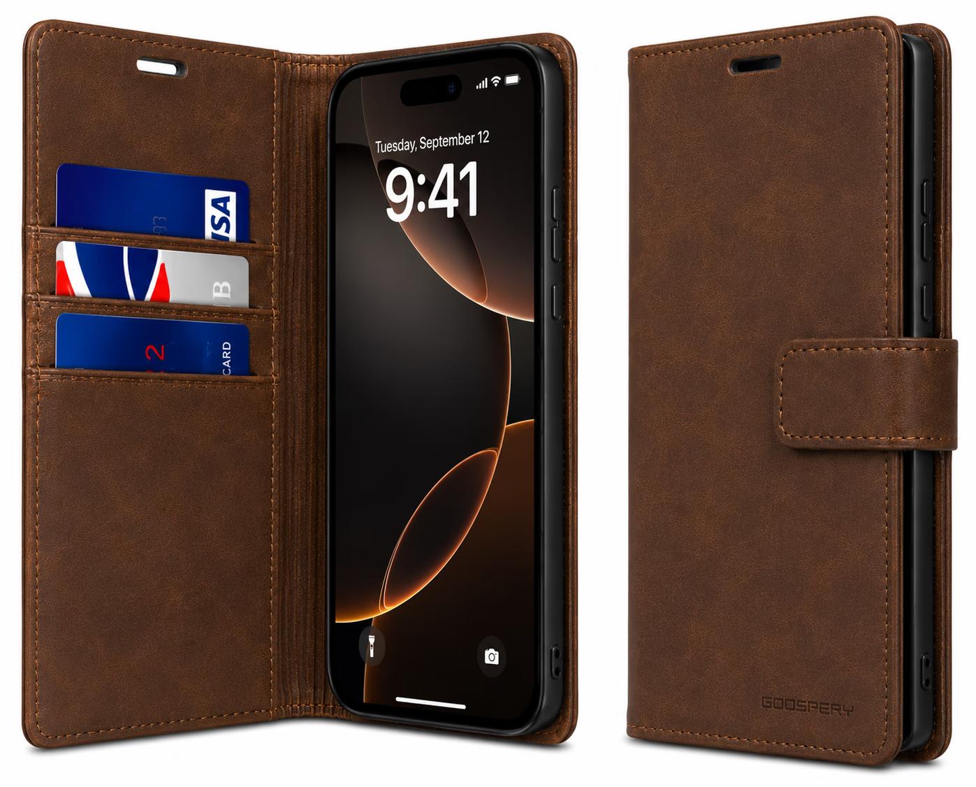 Apple iPhone 16 Pro - Bluemoon Diary - Brown