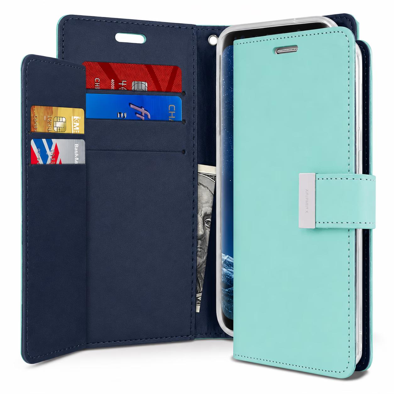 Samsung Galaxy S24 Plus/Galaxy S25 Plus - Rich Diary - Mint