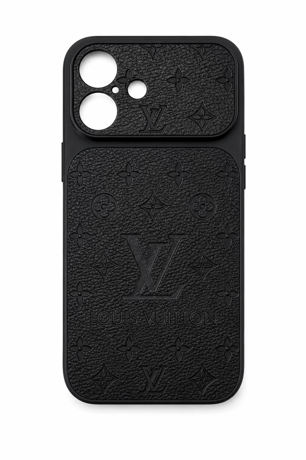 Samsung S26 Ultra - LV Leather Style Case - Black