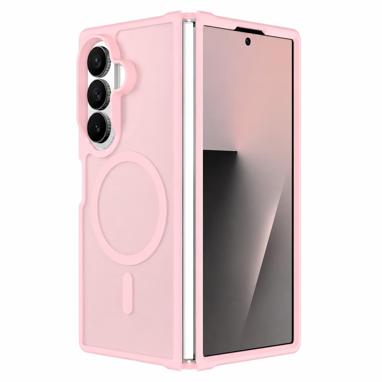 Samsung Z-Fold 8/7 - Smoke MagSafe - Baby Pink
