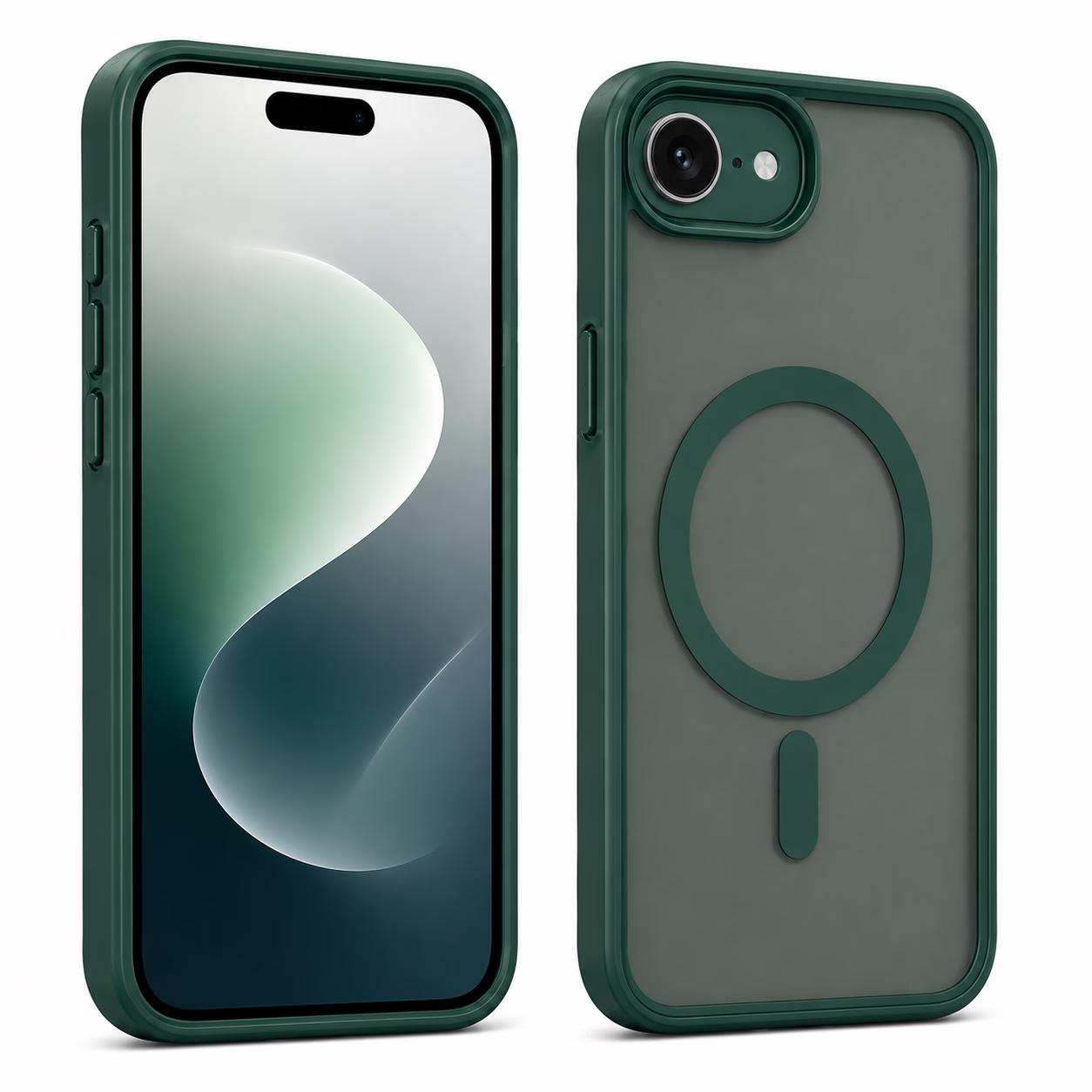 iPhone 17E/16E - Smoke MagSafe - Green