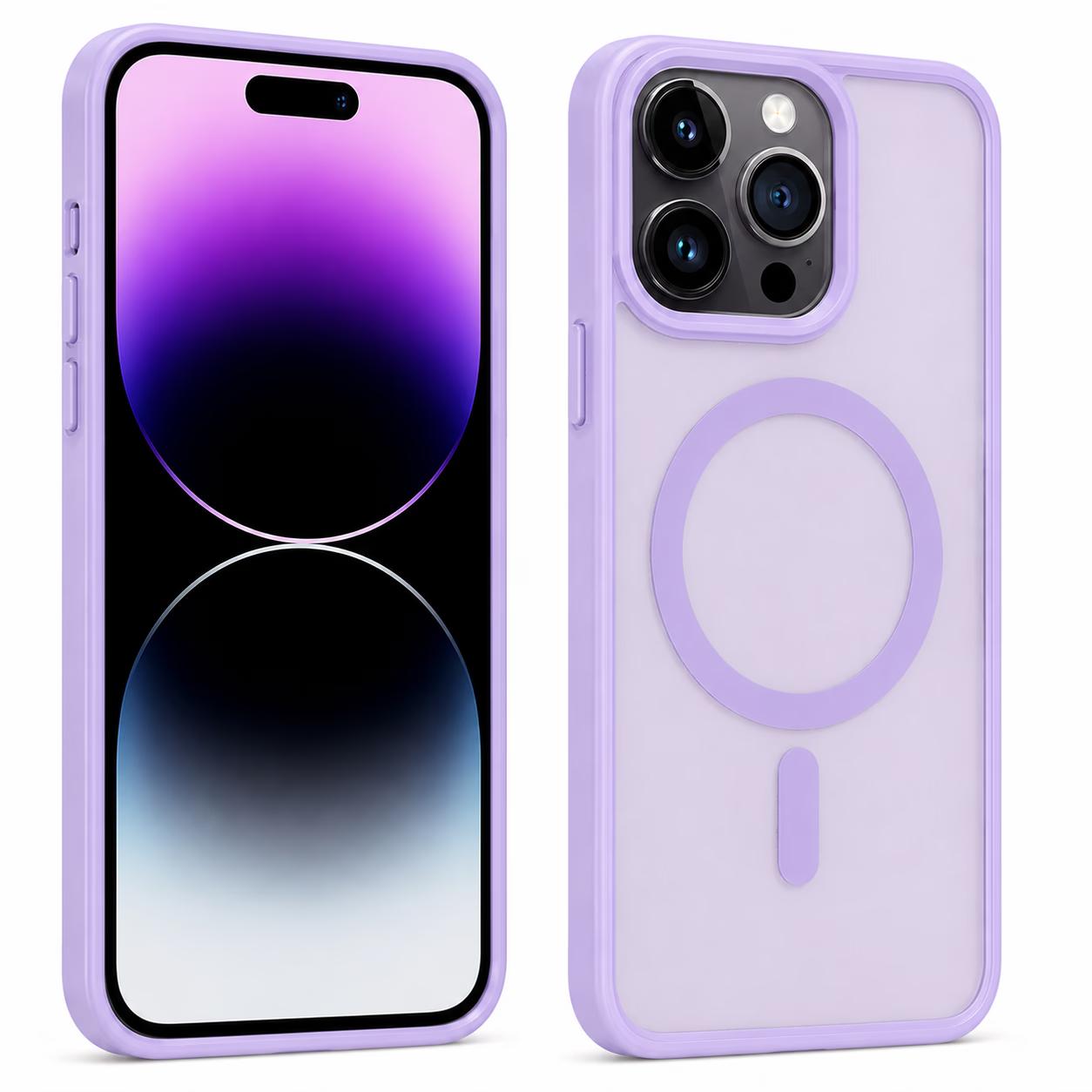 iPhone 14 Pro - Smoke MagSafe - Light Purple