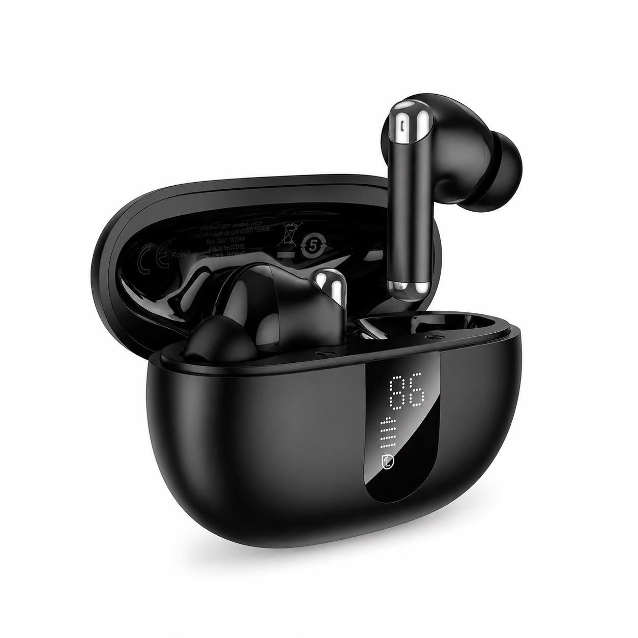 HOCO Wireless Earbuds - EQ26 ANC + ENC - Black