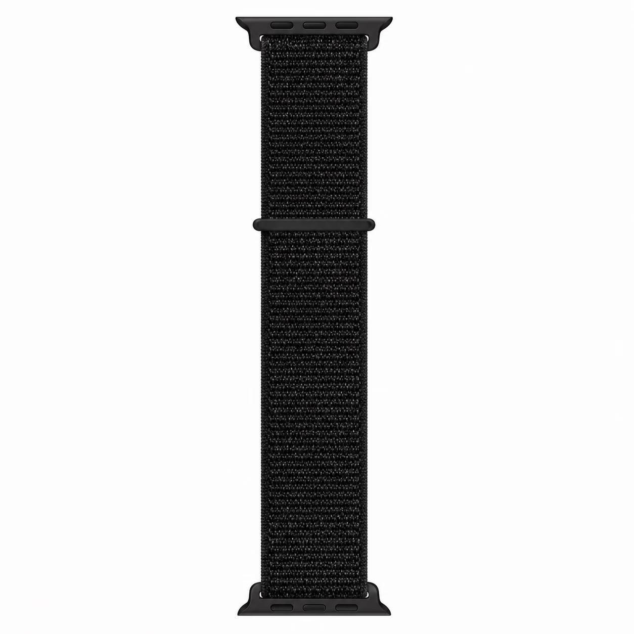 Apple Watch 42/44/45/49 - Woven Mesh - Black